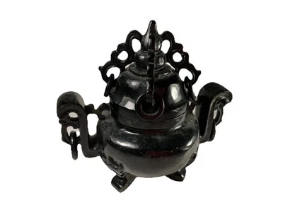 **Antique Chonese Black Jade Censer/Xiangiu** 101425 m0356 006 - Image 1 of 4