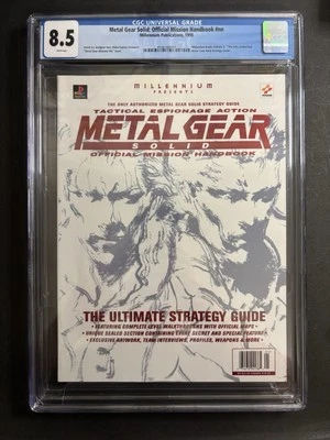 Playstation Metal Gear Solid: Official Mission Handbook #nn 1998 CGC 8.5 POP 2 - Image 1 of 4
