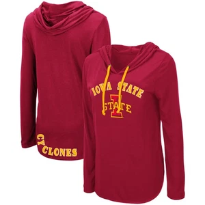 Damen Colosseum Cardinal Iowa State Cyclones My Lover leichte lange Kapuze - Bild 1 von 3