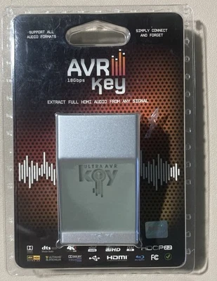 HDFury AVR Key 18Gbps | HDMI Audio Extractor | 4K HDR Splitter  NEW - Image 1 of 4