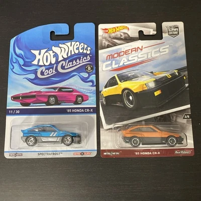 风火轮 85 本田 CR-X 现代经典和酷经典粉色变体 VHTF — 第 1/4 张图片