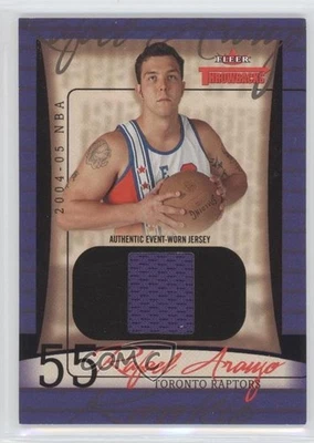 2004 Fleer Throwbacks Copper Missing Serial Number Rafael Araujo #83 Rookie RC - Image 1 of 2