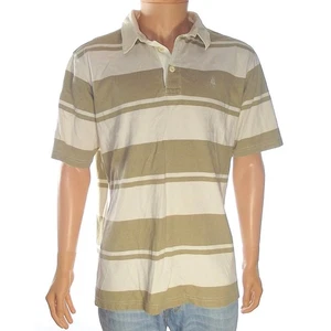 Marina Yachting Polo Uomo Beige Bianco XXL Cotone Righe Manica Corta Casual - Picture 1 of 14