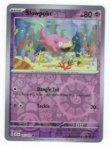 #057/142 Slowpoke | SV07: Stellar Crown Near Mint - Picture 1 of 2