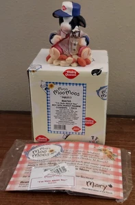 Statuina mucca Mary's Moo Moos Dairy Queen I'm Nuts About You 864765 con scatola - Foto 1 di 8