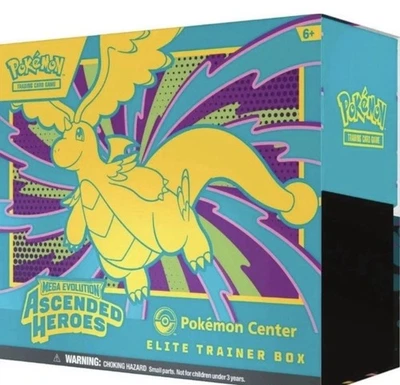 Pokémon Center Ascended Heroes ETB Dragonite PRESALE Confirmed Preorder - Image 1 of 2