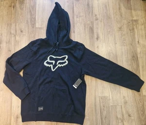 Fox Destrakt Fleece Zipped Hoodie UK XL. BNWT. - Picture 1 of 13