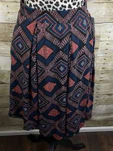 LuLaRoe Madison Skirt Pleated Pockets A-line XL NEW NWT - Picture 1 of 4