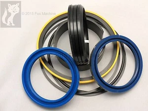 Hydraulic Seal Kit for Ford 555A 555A-XL 555B Stick (Crowd) Cylinder - Picture 1 of 3