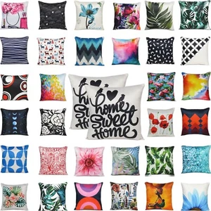 16" 18" 20" Cushion Throw Pillowcase Cover Home Bed Decor Printed Pillows 2 Pcs - Picture 1 of 186