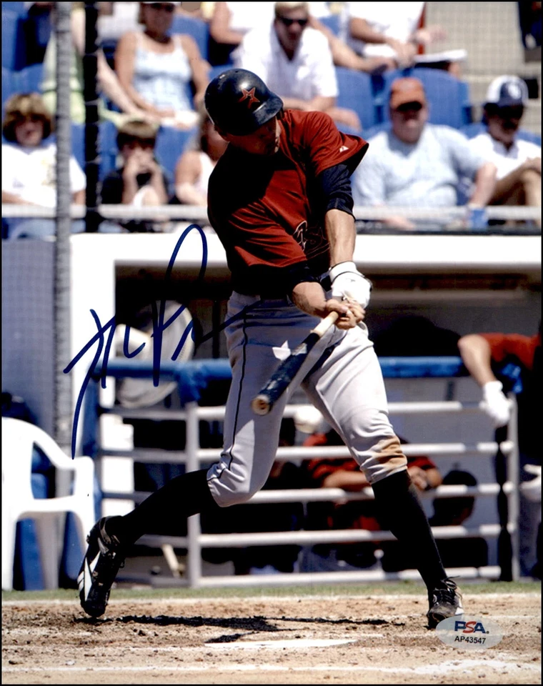 Hunter Pence Autographed 8x10 Photo Astros PSA/DNA - Image 1 of 1