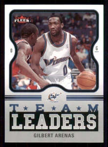 2006-07 Fleer Team Leaders #GA Gilbert Arenas - Picture 1 of 2