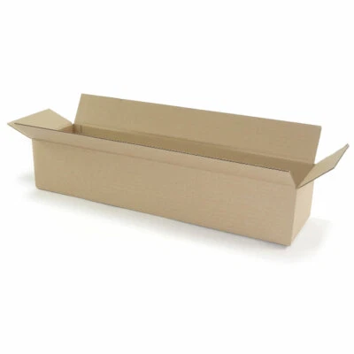 60 Karton Faltkarton Faltschachteln 800 x 200 x 150 mm