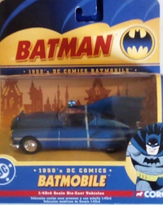 2008 CORGI BATMAN 1950's DC COMICS BATMOBILE 1:43 SCALE BMBV1 Rare - Picture 1 of 5