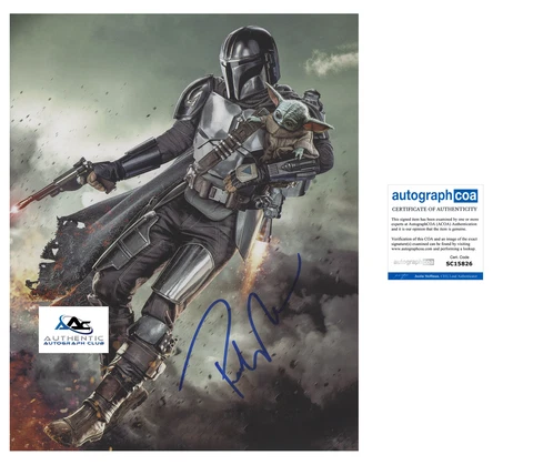PEDRO PASCAL AUTOGRAPH SIGNED 11x14 PHOTO STAR WARS THE MANDALORIAN ACOA Cover
