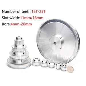 XL 15T-25T Timing Belt Pulley Synchronous Wheel For 11mm/16mm Width Timing Belt - Picture 1 of 9