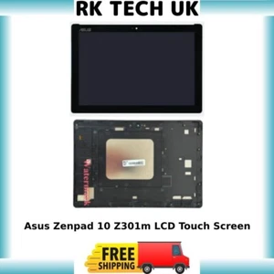 Asus Zenpad 10 Z301M LCD Display Touch Screen Digitizer with Frame - UK Stock - Picture 1 of 1
