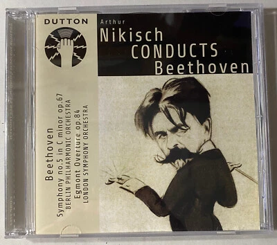ARTHUR NIKISCH conducts BEETHOVEN Symphony No. 5 Overtures 1913 Berlin Phil CD Foto 1 de 2