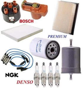 Tune Up Kit Filters Cap Wire Spark Plugs for Volkswagen Cabrio L4 2.0L 1995-2002 - Foto 1 di 1