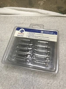 Hickory Hardware VP244-SN 39743 Hinges, Satin Nickel Finish 20 Pack Self-Closing - Picture 1 of 5
