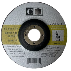 50 piezas ruedas de corte central deprimido de 5 pulgadas molienda disco de corte molienda angular molienda - Imagen 1 de 4