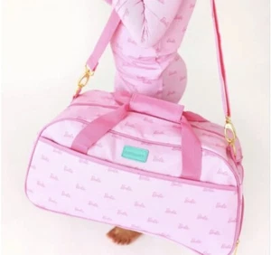 Barbie Seesack nobel Erdnuss ROSA pastellblau Tiffany blaues Futter LETZTES NEU MIT ETIKETT - Bild 1 von 4