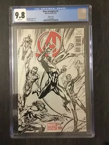 Nuevo Avengers #1 Boceto Variante CGC 9.8 Scott Campbell - Imagen 1 de 2