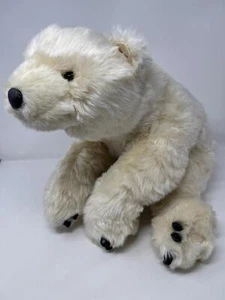Peluche grande de 28"" The Hen House Ditz Designs oso polar realista" - Imagen 1 de 5