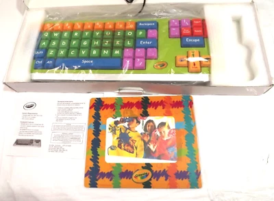 Crayola EZ Type Keyboard USB Plug Big Key Sakar International without Mouse NEW - Image 1 of 4
