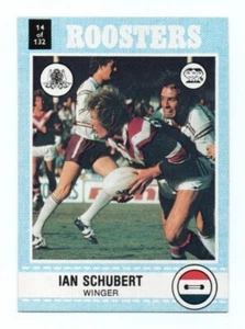 1977 Nrl Rugby League Scanlens (14) Ian SCHUBERT Roosters - Picture 1 of 2