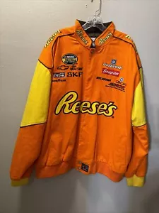 KELVIN HARVICK REESE’S CUP SIZE 4X NASCAR RACING JACKET RARE - Picture 1 of 19