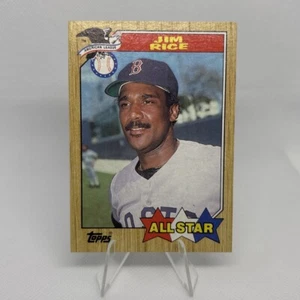1987 Topps All Star #610 Jim Rice Boston Red Sox MLB Trading Card Vintage Retro - Bild 1 von 2