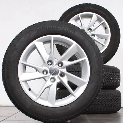 16 Zoll original Audi A4 8W B9 8W0601025B Alufelgen Winterreifen C-5-6-H - Bild 1 von 4