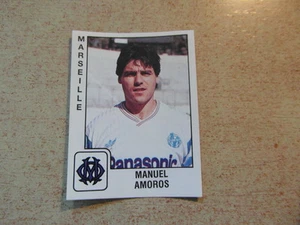 original FOOTBALL STICKERS PANINI FOOT 90 1990 Manuel AMOROS (Nr 129) - Imagen 1 de 1