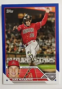 2023 Topps Series 2 vendita al dettaglio Blue Future Stars Jake McCarthy Arizona Diamondbacks - Foto 1 di 2