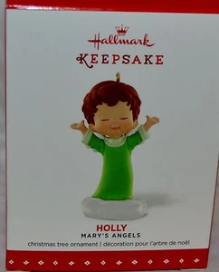 2015 HALLMARK - ACEBO - 28TH IN THE MARY'S ANGELS SERIE - COMO NUEVO EN CAJA - Imagen 1 de 3