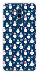 Coque en silicone imprimée compatible Huawei Mate 10 Pro Bonhomme de neige - Picture 1 of 3