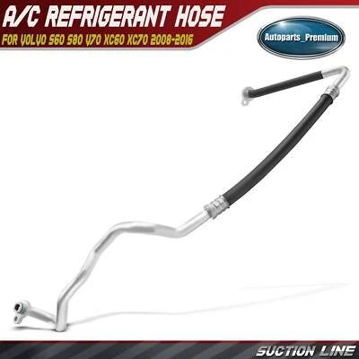 Línea de succión de manguera de refrigerante de aire acondicionado para Volvo S60 2011-2015 S80 V70 XC60 XC70 Foto 1 de 4