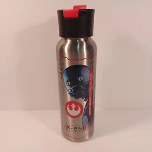 Disney Store K-2S0 Star Wars Rogue One 25oz Stainless Steel Water Bottle NEW - Picture 1 of 10