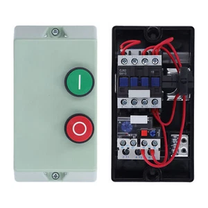 Interruptor de control de arranque de motor de arranque eléctrico magnético monofásico 220 230 V # - Imagen 1 de 21