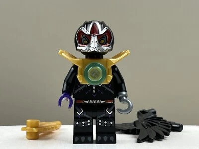 LEGO Legends of Chima Minifigure - Razar Gold Armor Raven Tribe 70010 loc042 NEW - Image 1 of 4