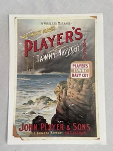 Players Tawny Navy Cut John Player & Sons Tabak Werbedruck ungerahmt - Bild 1 von 3
