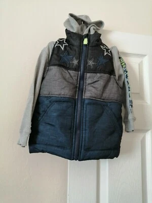 Chaqueta chaleco con capucha para niños sede niños niños niños pequeños  Foto 1 de 4