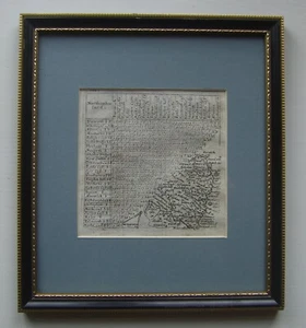 Northumberland: antique map by Van Langeren (Jenner), 1743 (1757 edition) - Picture 1 of 2