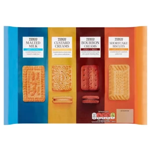 Tesco Variety Pack Biscuits Selection 700G - Picture 1 of 4
