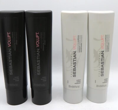 SEBASTIAN VOLUPT SHAMPOO/ CONDITIONER 8.45 OZ (4 Bottles) - Image 1 of 2