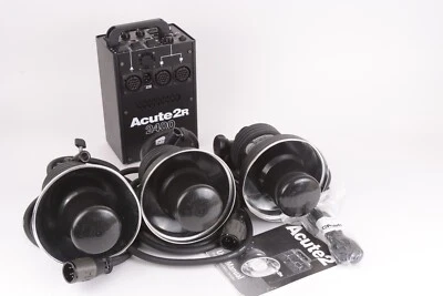 Generador Profoto Acute2R 2400 con 3 cabezales D4 y estuche Tenba #Z-05541 Foto 1 de 4