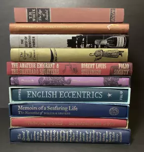 Lot of 10 - The Folio Society Collection of Hardcover Books - Picture 1 of 17