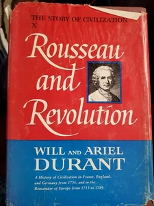 Rousseau and Revolution The Story of Civilization Vo 10 Will & Ariel Durant 1967 - Picture 1 of 1