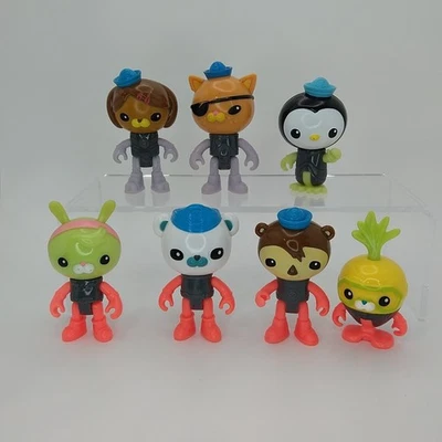 Lote de 7 figuras Octonauts OCTO-GLOW BARNACLES KWAZII PESO SHELLINGTON - sueltas Foto 1 de 4